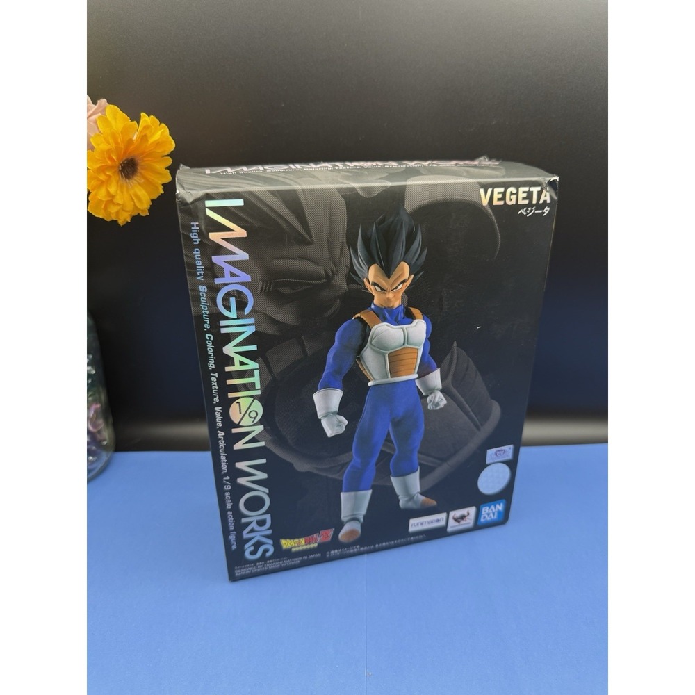 Bandai Spirits Imagination Works Dragon Ball Z Vegeta Action Figure Brand New